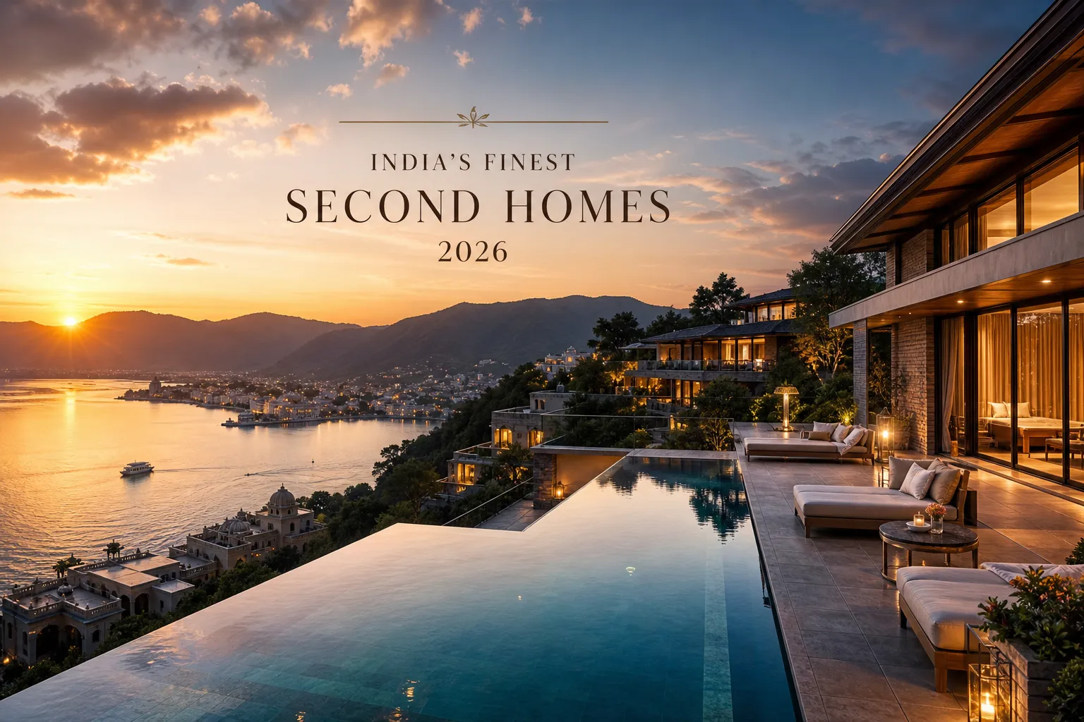 Best Luxury Second Home Destinations in India for 2026