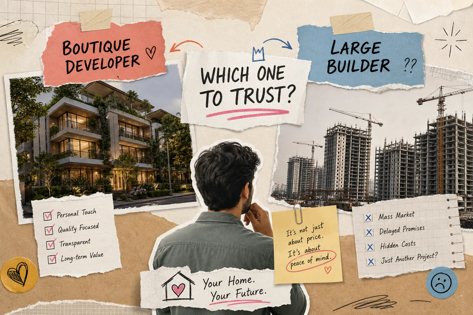 Boutique Developer vs Large Builder: Which Should You Trust in India?