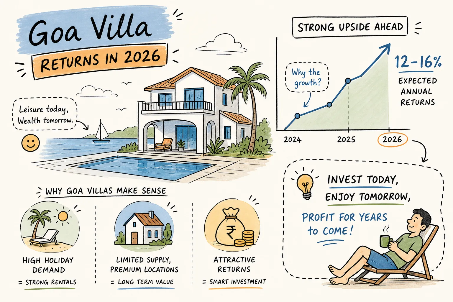 Goa Villa Returns: What Investors Can Realistically Expect in 2026