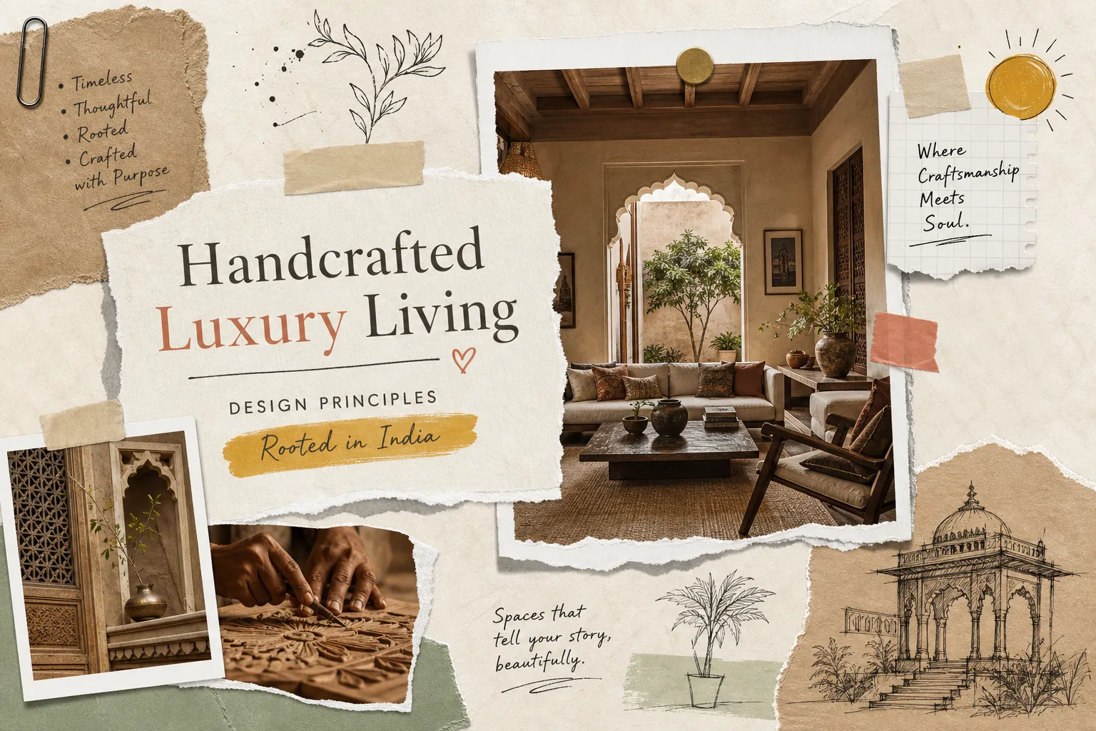Handcrafted Luxury Home Design Principles in India Explained
