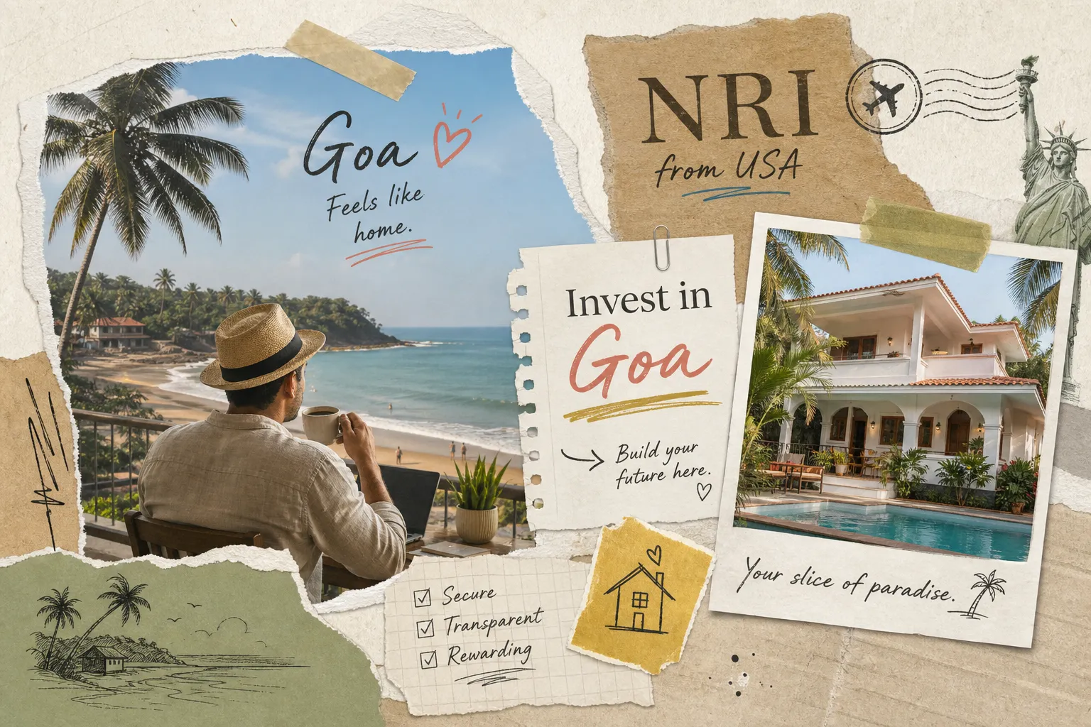 How an NRI From the USA Can Invest in Goa Real Estate