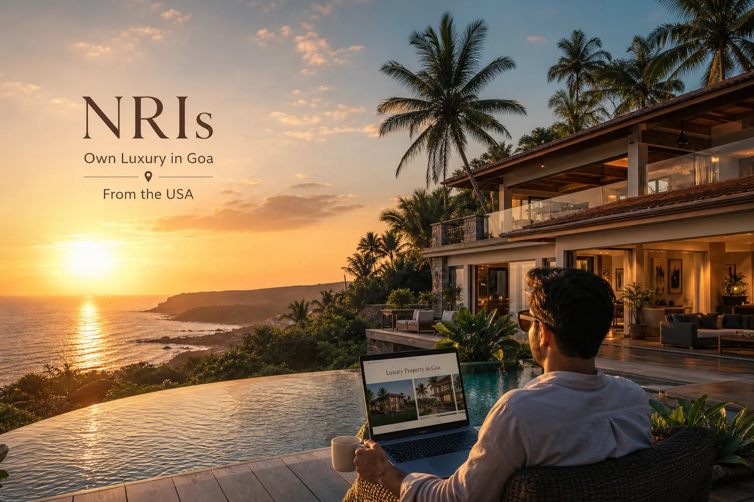How NRIs Can Buy Luxury Property in Goa From the USA