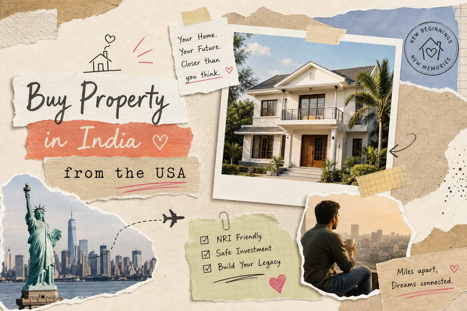 How to Buy Property in India From the USA: A Complete NRI Guide