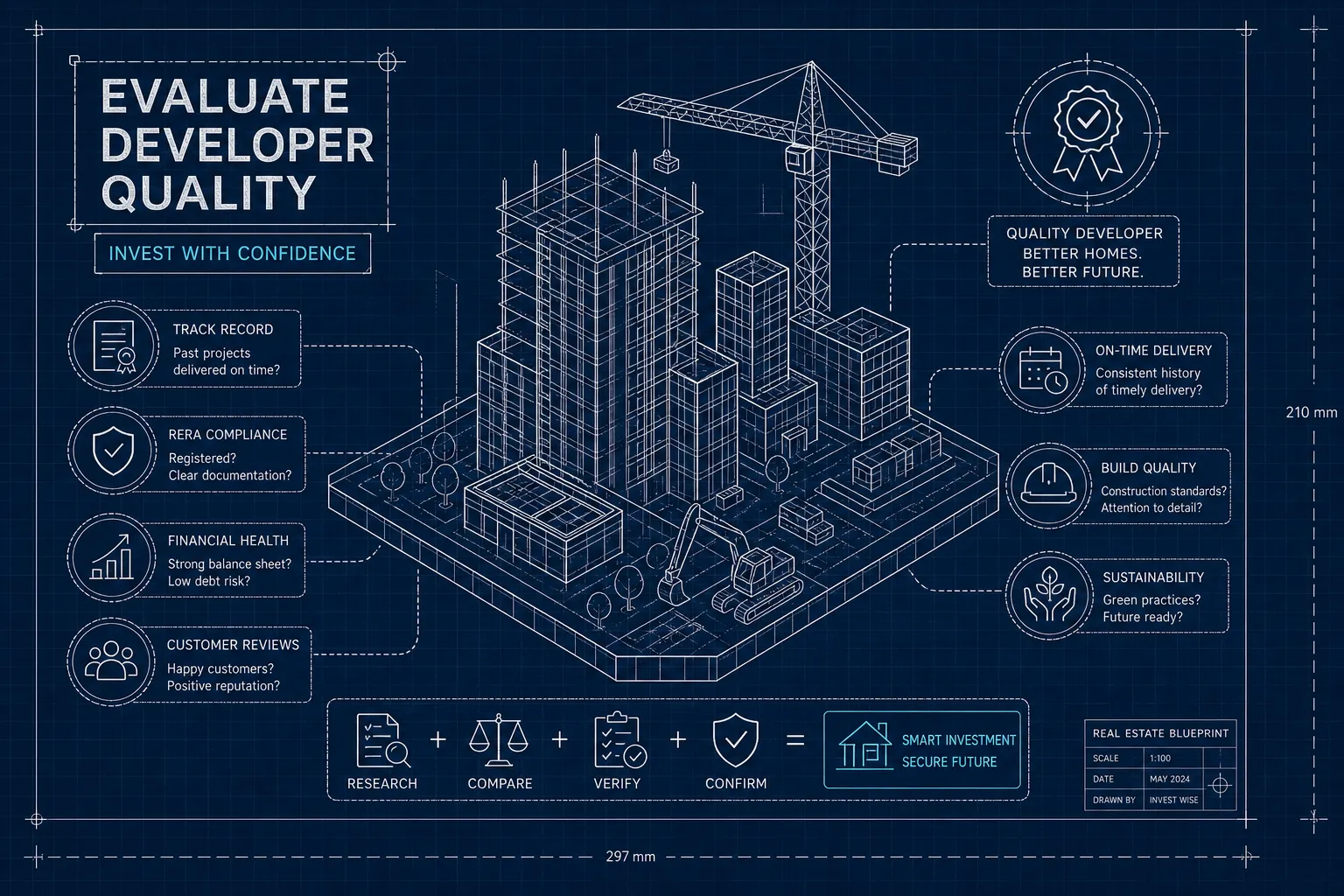 How to Evaluate Real Estate Developer Quality in India